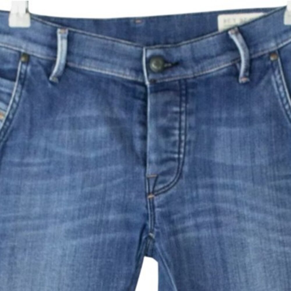 Diesel Joyze blue slim stretch denim pants size 28 - Picture 2 of 7